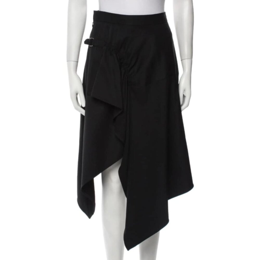 3.1 Phillip Lim Pleated Accents Midi Length Skirt Size: XS | US 0 - NWT
